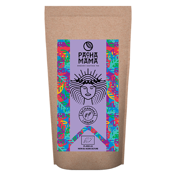 Guayusa Pachamama Lavanda – organic certified guayusa with lavender – 250g