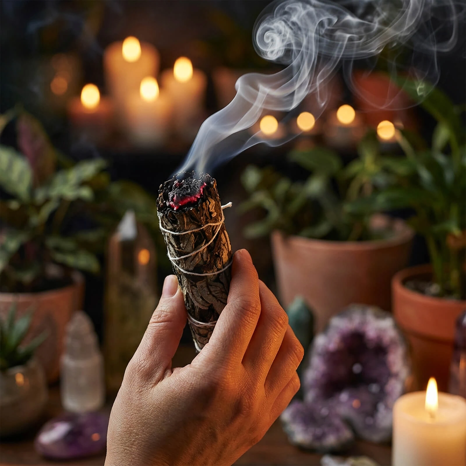 How to burn incense?