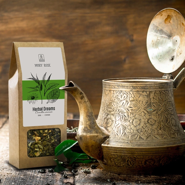 Mary Rose – Grüner Tee „Herbal Dreams“ – 50 g