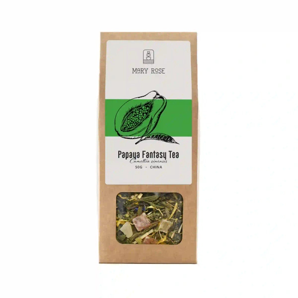 Mary Rose – Grüner Tee „Papaya Fantasy“ – 50 g