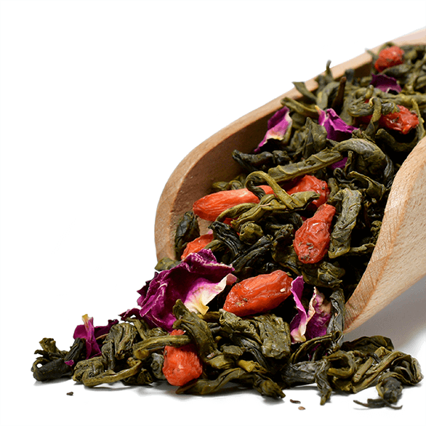 Mary Rose – Grüner Tee „Strawberry Fields“ in der Dose – 50 g