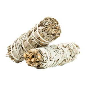 2 x Weiße Salbei-Rolle + Palo Santo 200 g Set