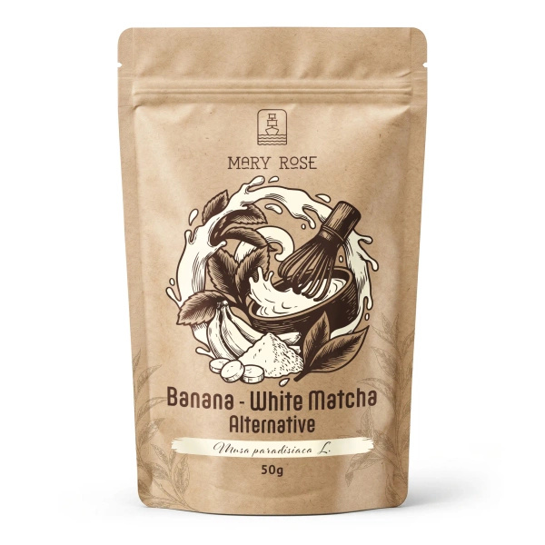 Mary Rose – White Matcha Alternative – Banan (w proszku) 50 g