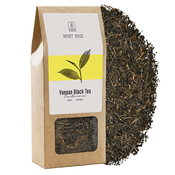 Mary Rose – Schwarzer Yunnan-Tee – 50 g
