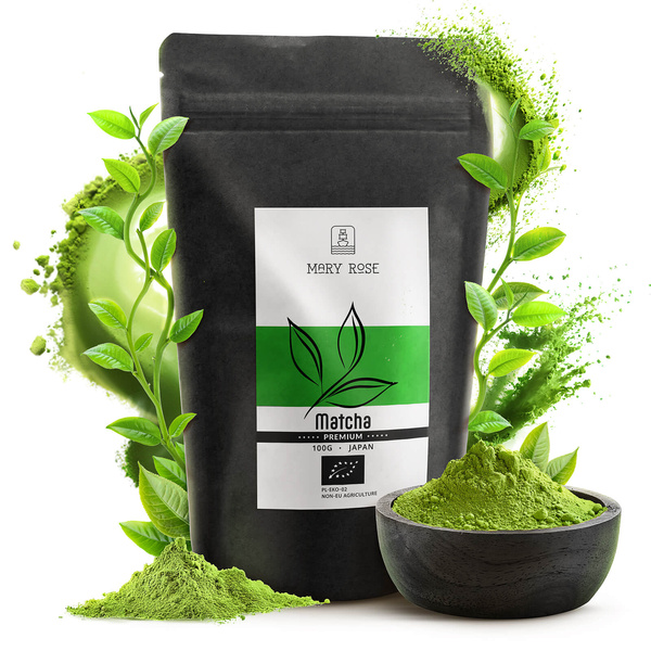 Mary Rose – Japanese Matcha Green Tea (BIO) Premium 100g