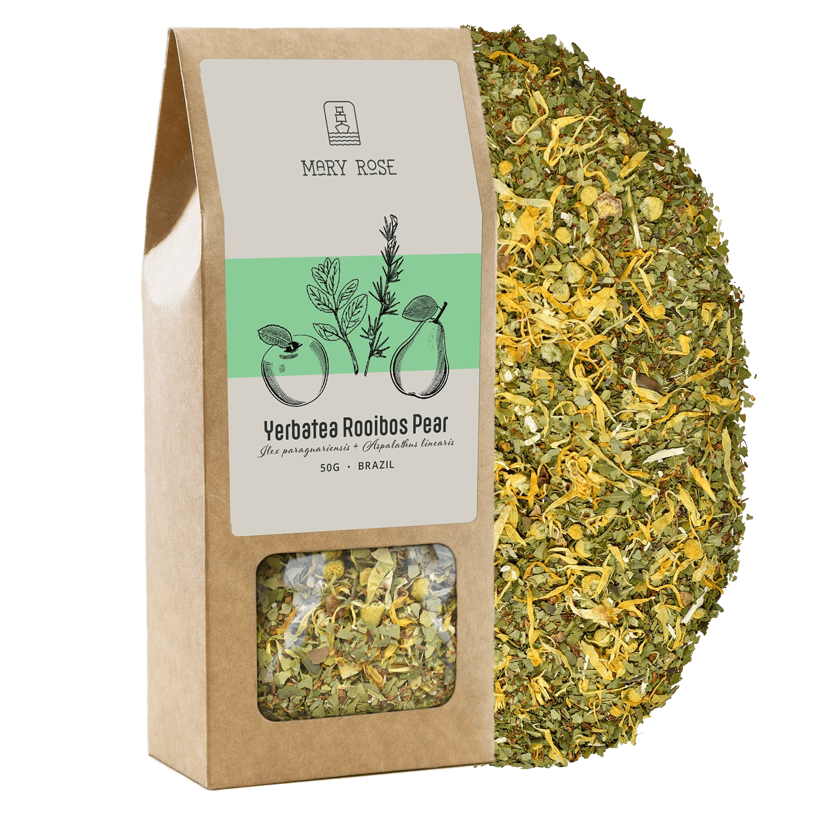 Szczegóły Yerbaty Rooibos Pear