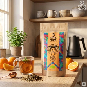 Guayusa Pachamama Citrus – ekologiczna – 100g