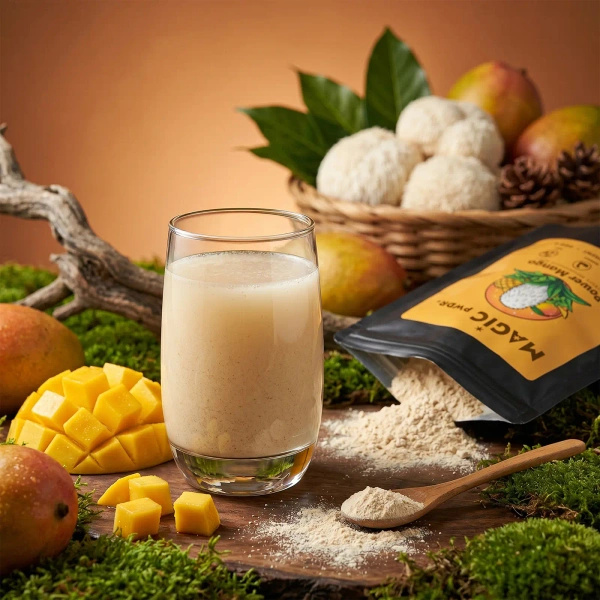 Magic Pwdr – Power Yerba & Mango – Focus & Gut Blend 200g