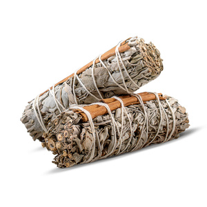 Weißer Salbei mit Zimt – Räucherwerk 20–30 g (Rolle)