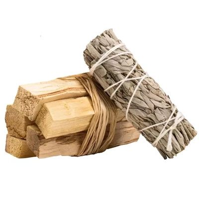 Weißer Salbei + Palo Santo – Reinigungsset