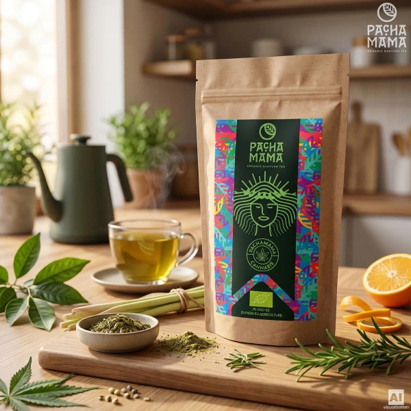 Guayusa Pachamama Cannabis – organiczna – 100g