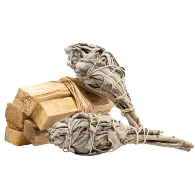 Weißer Salbei, 2 Bund + Palo Santo, 50 g