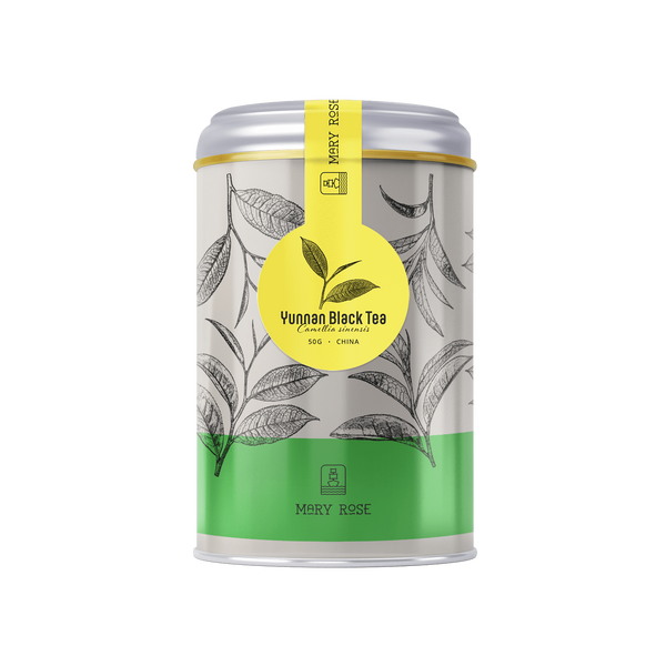 Mary Rose – Schwarzer Yunnan-Tee in der Dose – 50 g