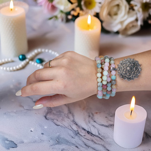 Armband / Halskette „Mala“ – Lotusblüte