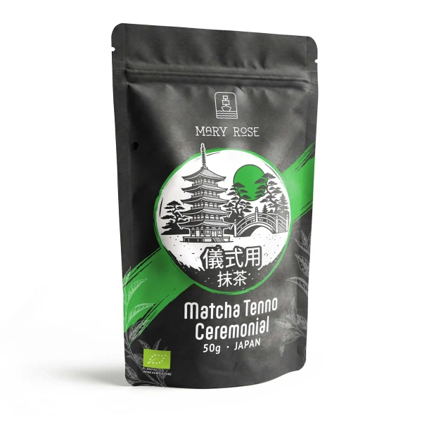 Mary Rose – Japońska Herbata Zielona Matcha Tenno (BIO) Ceremonialna 50 g