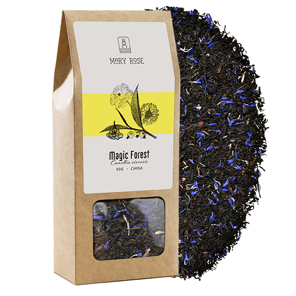 Mary Rose – Schwarzer Tee „Magic Forest“ – 50 g