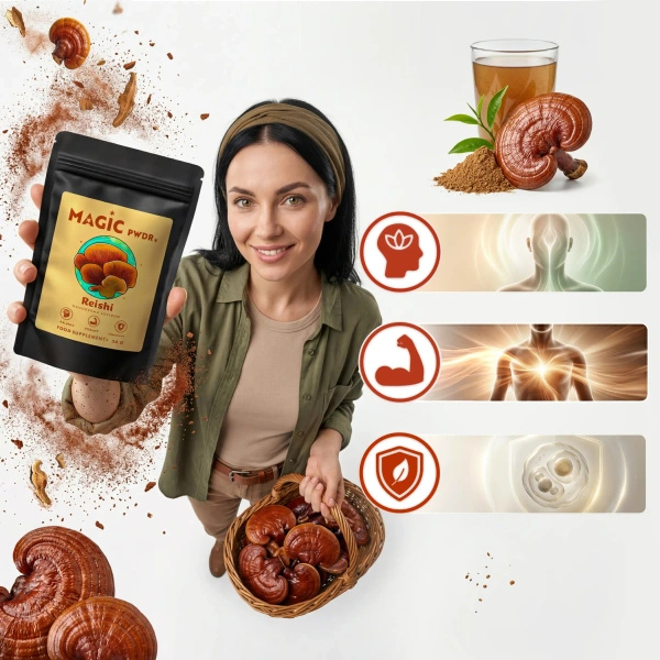 Magic Pwdr – Reishi 30g