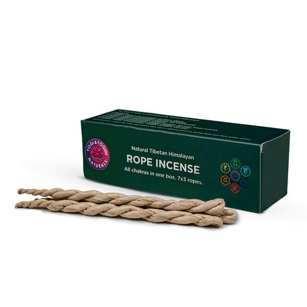 Räucherstäbchen von Yogi &amp; Yogini Naturals – Die sieben Chakren