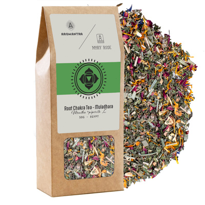 Aromantra x Mary Rose – Tee für das Muladhara-Chakra (Kräutertee) 50 g