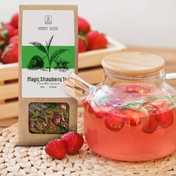 Mary Rose - Herbata Magic Strawberry - 50 g