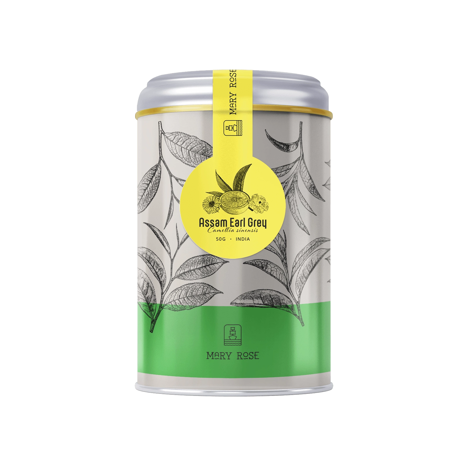 Szczegóły herbaty Mary Rose Assam Earl Grey
