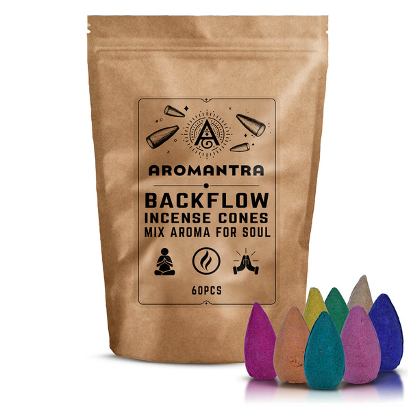 Kadzidła stożkowe MIX (60 szt.)