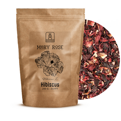 Mary Rose – Hibiskus – Sudanesische Malve (Blütenblätter) 250 g