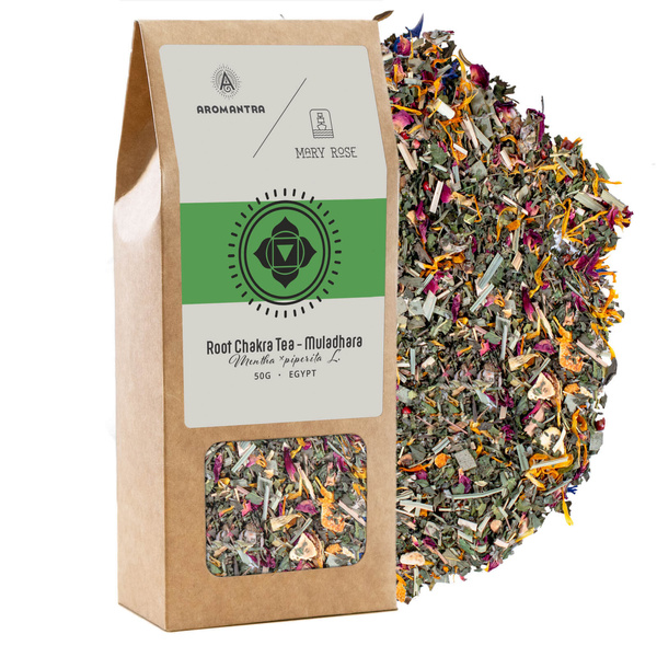 Aromantra x Mary Rose – Tee für das Muladhara-Chakra (Kräutertee) 50 g