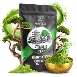 Mary Rose – Japońska Herbata Zielona Matcha Tenno (BIO) Ceremonialna 50 g
