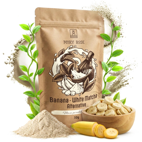 Mary Rose – White Matcha Alternative – Banane (Pulver) 50 g