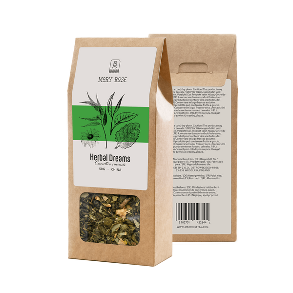 Mary Rose – Grüner Tee „Herbal Dreams“ – 50 g