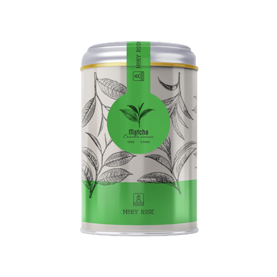 Mary Rose – Chinesischer Grüner Tee Matcha (in Dose) 100 g