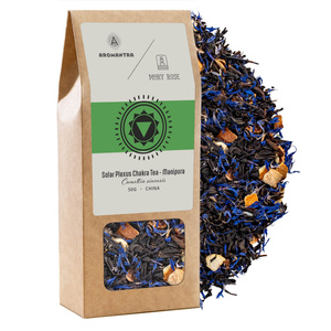 Aromantra x Mary Rose – Tee für das Solarplexus-Chakra Manipura (schwarz) 50 g