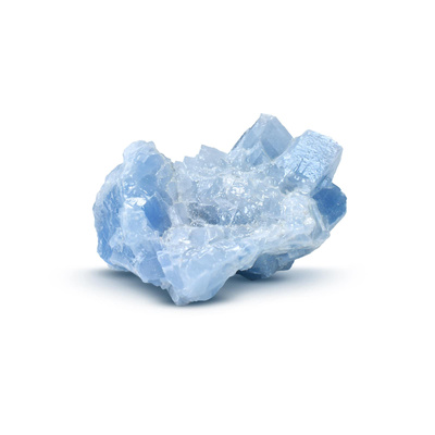 Blauer Calcit (Rohstein) 1 Stück