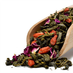 Mary Rose – Grüner Tee „Strawberry Fields“ in der Dose – 50 g