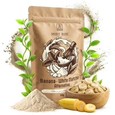 Mary Rose – White Matcha Alternative – Banane (Pulver) 50 g