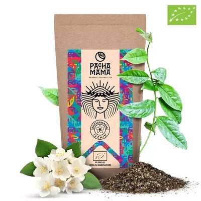Guayusa Pachamama Jazmín – organic certified guayusa with jasmine – 100g