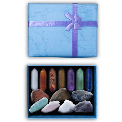 Set of Chakra Stones – in a gift box