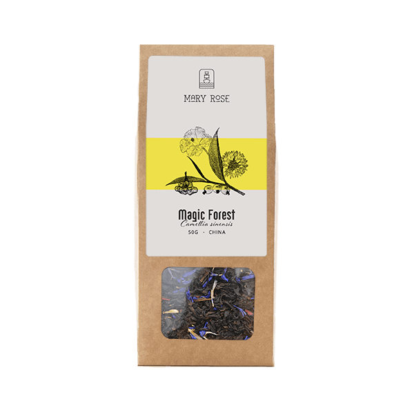 Mary Rose – Schwarzer Tee „Magic Forest“ – 50 g