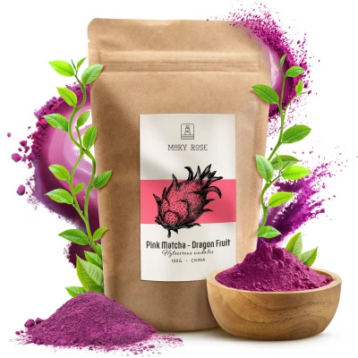 Mary Rose – Pink Matcha – Dragon Fruit Powder 100g