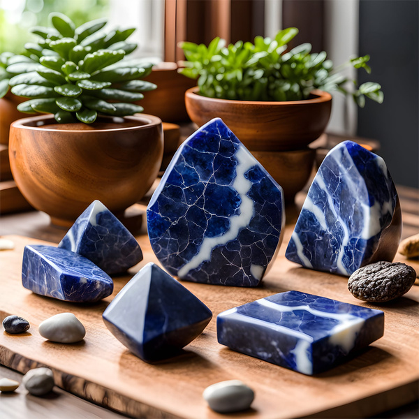 Zestaw naturalnych kamieni i kryształów - ezoteryka, joga, medytacja 9 szt.