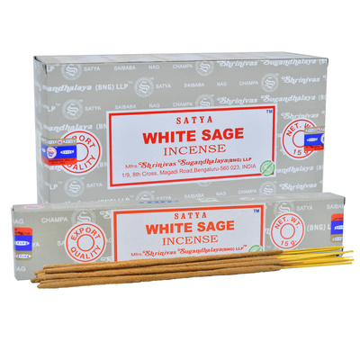 Kadzidła patyczkowe Satya – White Sage