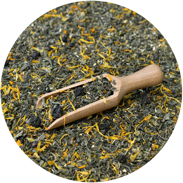 Set für das Sternzeichen Fische: Sternzeichen-Tee + Kraftstein