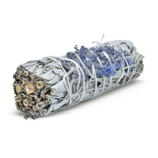 Weißer Salbei mit Lavendel – Räucherwerk 20–30 g (Rolle)