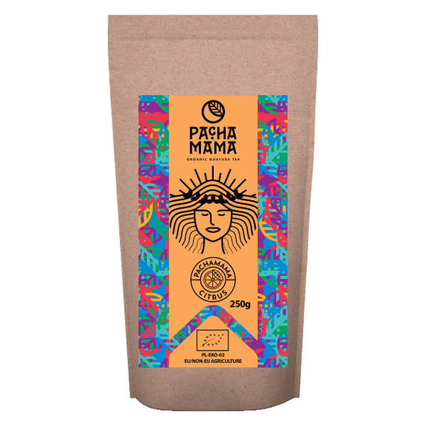 Guayusa Pachamama Citrus – organic certified guayusa – 250g