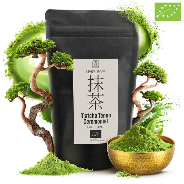 Japanese Matcha Tenno Green Tea (BIO) Ceremonial 30g