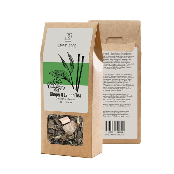 Mary Rose – Tee „Ginger &amp; Lemon“ – 50 g