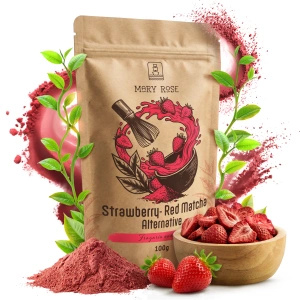 Mary Rose – Red Matcha Alternative – Truskawka (w proszku) 100 g
