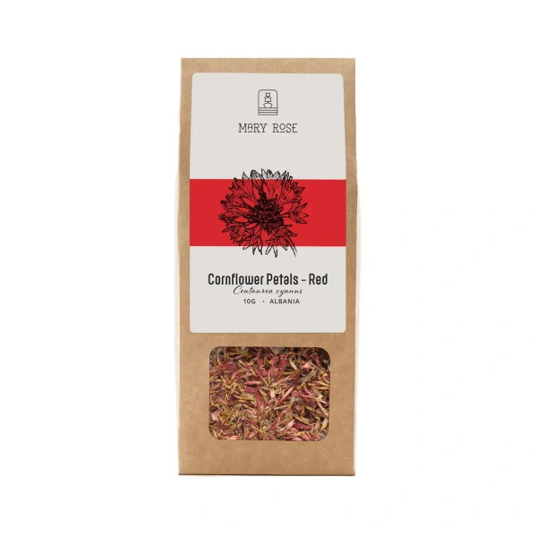 Mary Rose – Rote Kornblume 10 g – Kornblumenblüten (Blütenblätter)