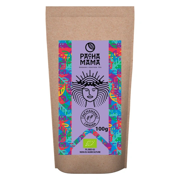 Guayusa Pachamama Lavanda – organiczna z lawendą – 100g